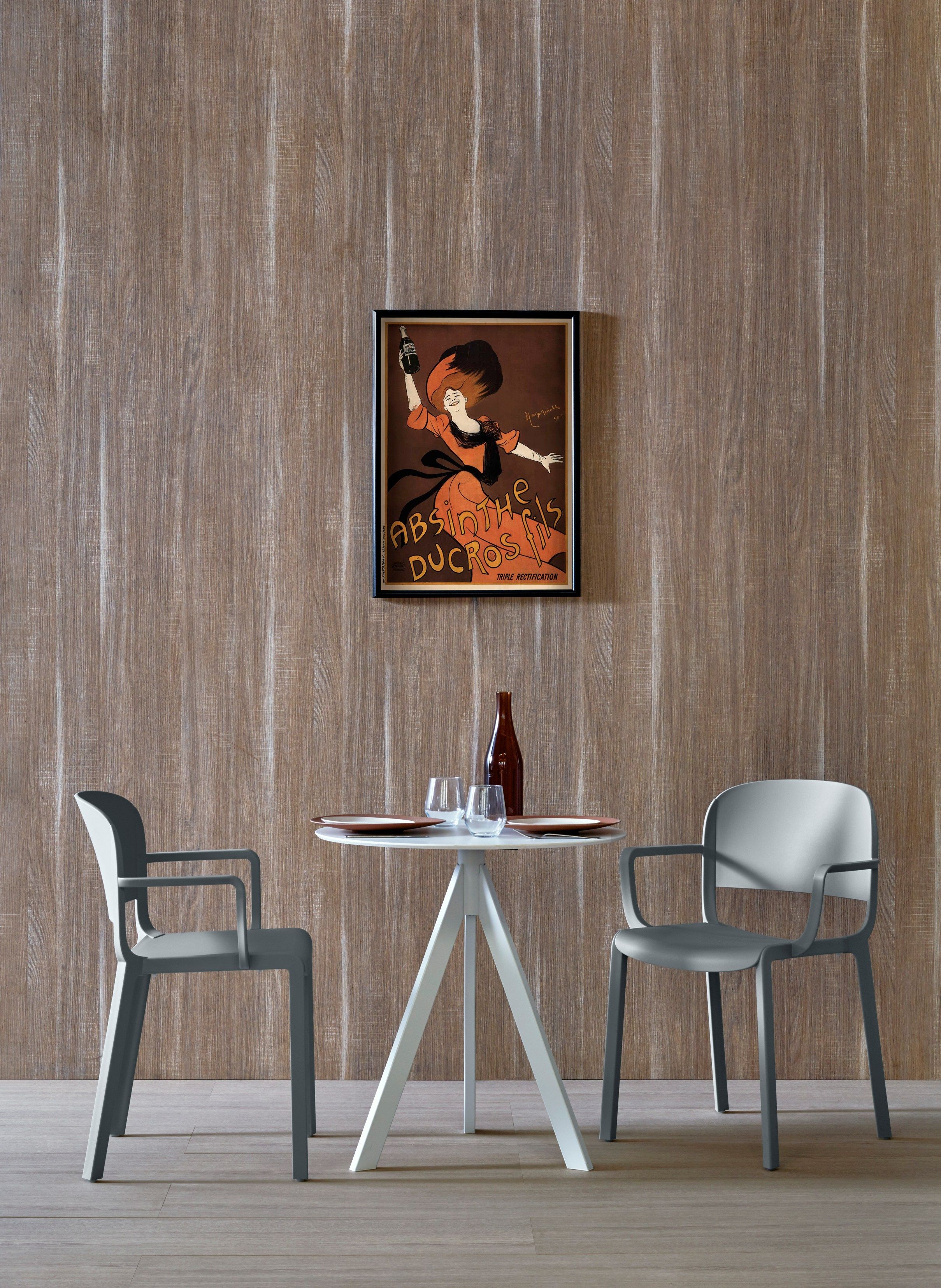 Стальной квадратный круглый стол для контракта Pedrali Arki-Base ARCH-00082540 - Вид №5