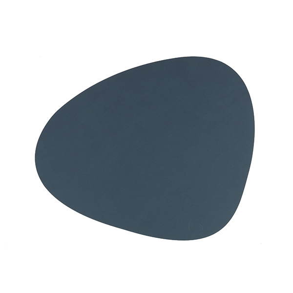 982474 NUPO dark blue подстановочная салфетка фигурная 37x44 см, толщина 1,6 мм;LIND DNA 