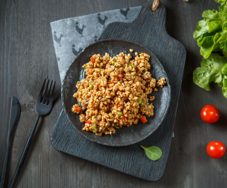 7879 Булгур с овощами (су-вид) Вкусляндия 