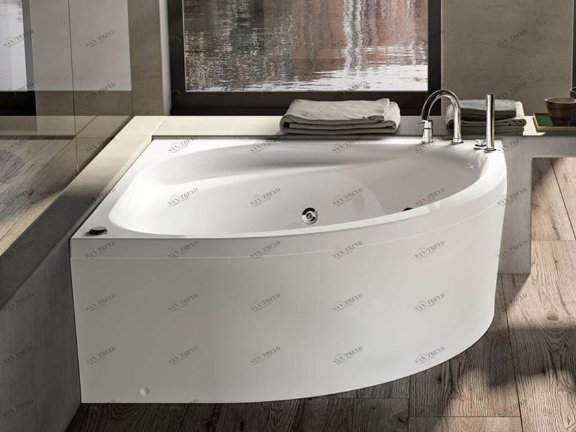 Albatros Угловая гидромассажная ванна из акрила  01id53bs 