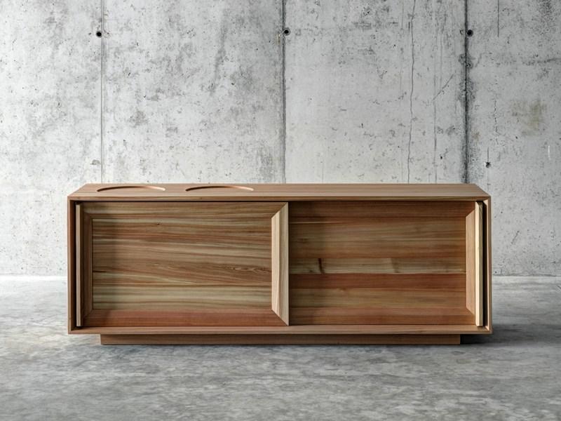 FIORONI Комод из лиственницы с раздвижными дверцами sun-id-1451441 - Вид №1