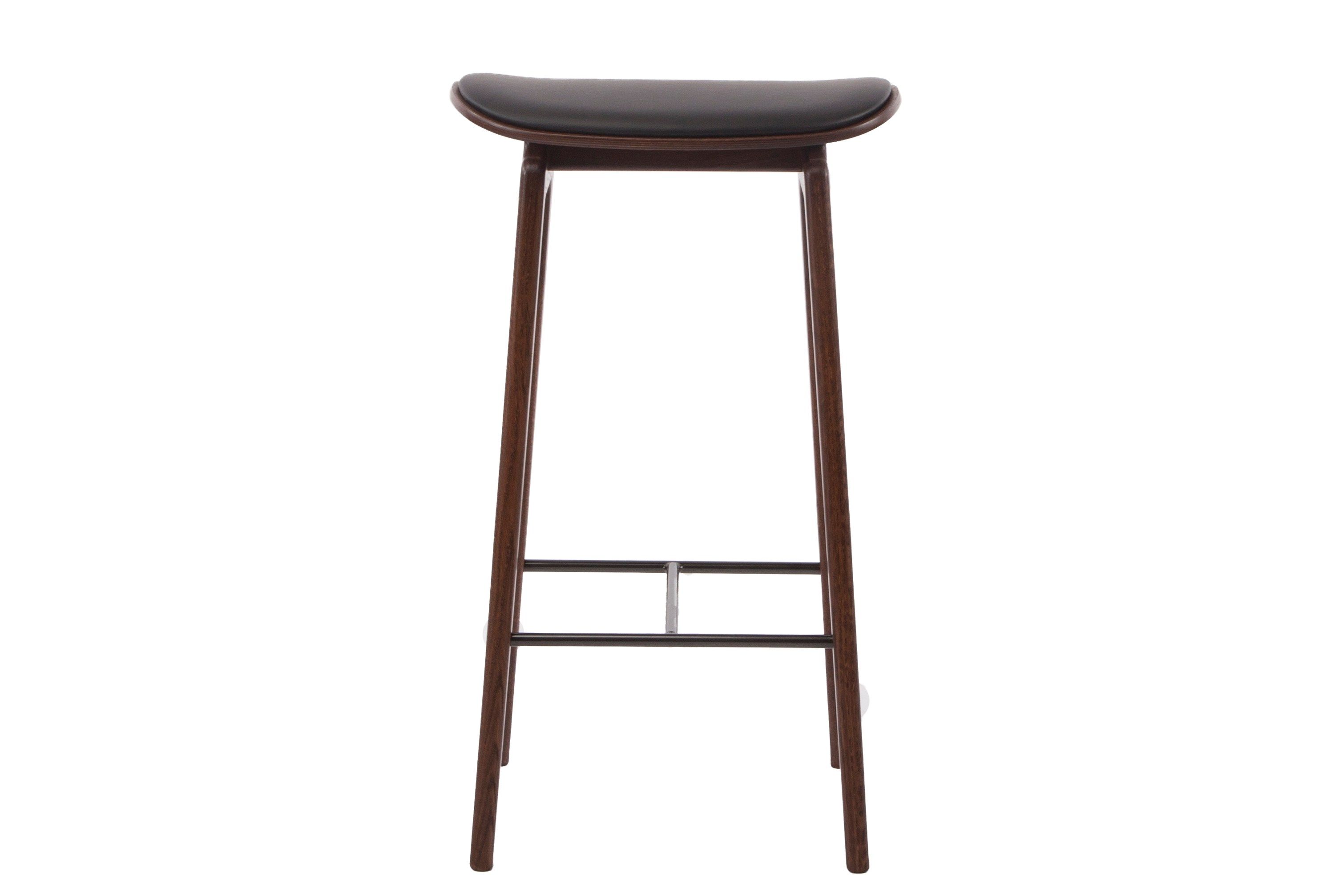 Высокий дубовый стул с мягким сиденьем NORR11 NY11 ARCH-00051750 - Вид №12