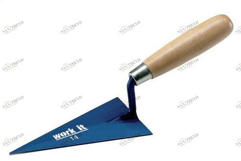 Ausonia Мастерок с острым концом Cazzuole manico legno sun-id-1409288