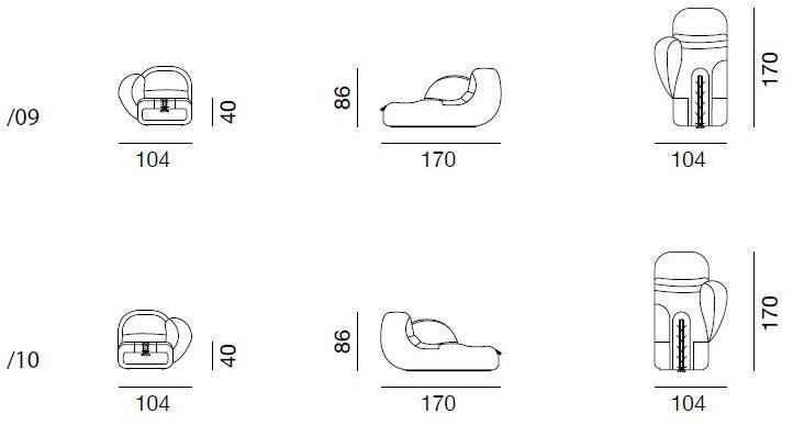 de Sede Кожаная кушетка Ds-2878 sun-id-1404922 - Вид №2