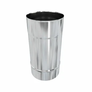 Труба для дымохода Коракс D135 0.25 м нержавеющая сталь 0.5 мм