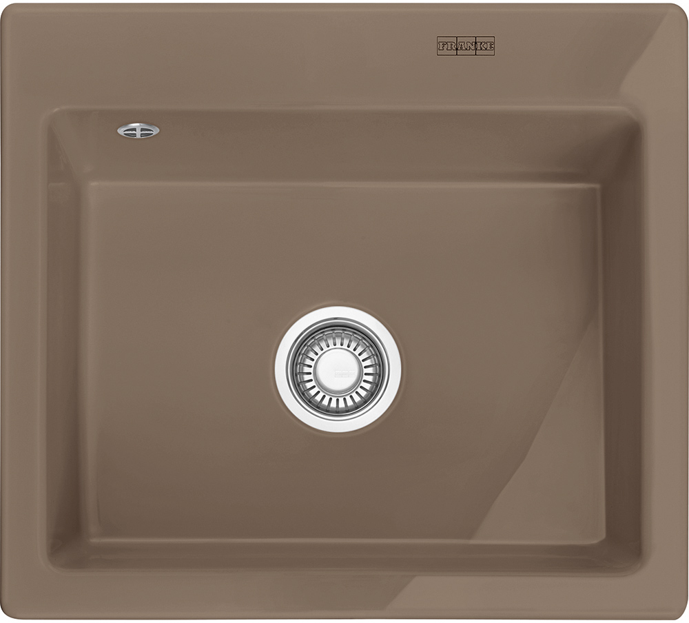 124.0335.845 Best, серия mythos, керамика, мойка mtk 610-58, установка сверху, вентиль-автомат, миндаль Franke Franke Mythos 