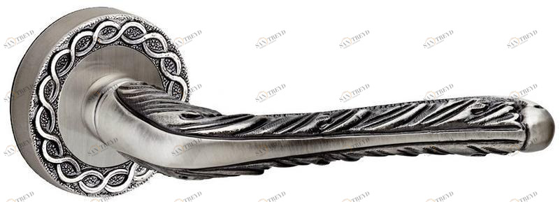 Bronces Mestre Хромированная ручка с античной отделкой на розе Clasica 0r7032.000.71