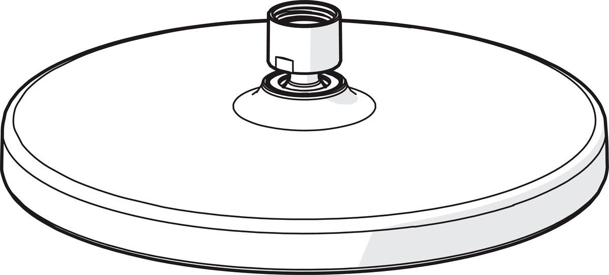 Oras 232070 Верхний душ, d 200 mm 232070 Apollo Хром  - Вид №2