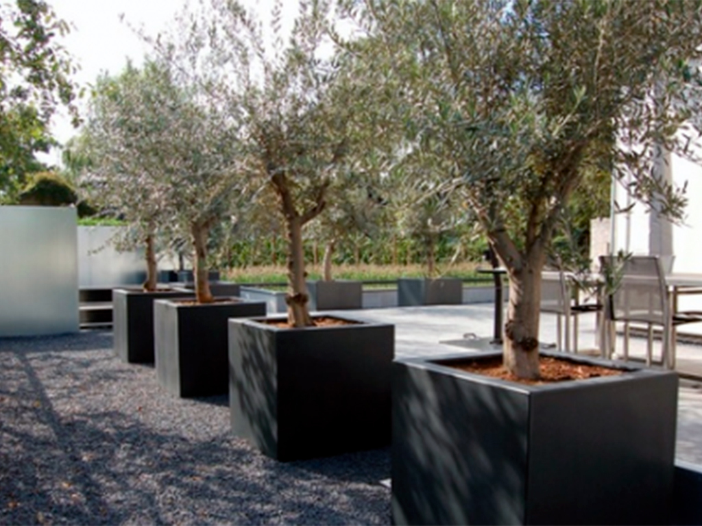 Кашпо коллекции "Ардена" АD-01-45 100/100/40 ГеоПластБорд GPBST-86 - Вид №6