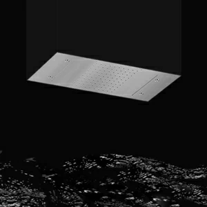 Тропический душ 950х400 PIASRET9502CN_IXS Geda Nextage Shower Plates с двумя каскадами и небулайзерами