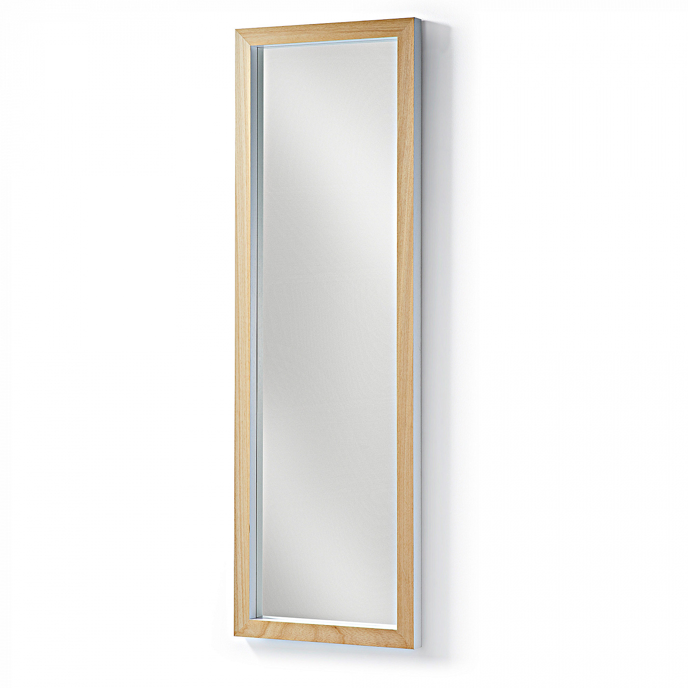 046074 Зеркало Drop 48x148 белое La Forma Enzo