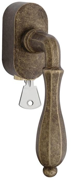 Reguitti Дк оконная ручка с замком Epoca A800dkc6758 - Вид №2