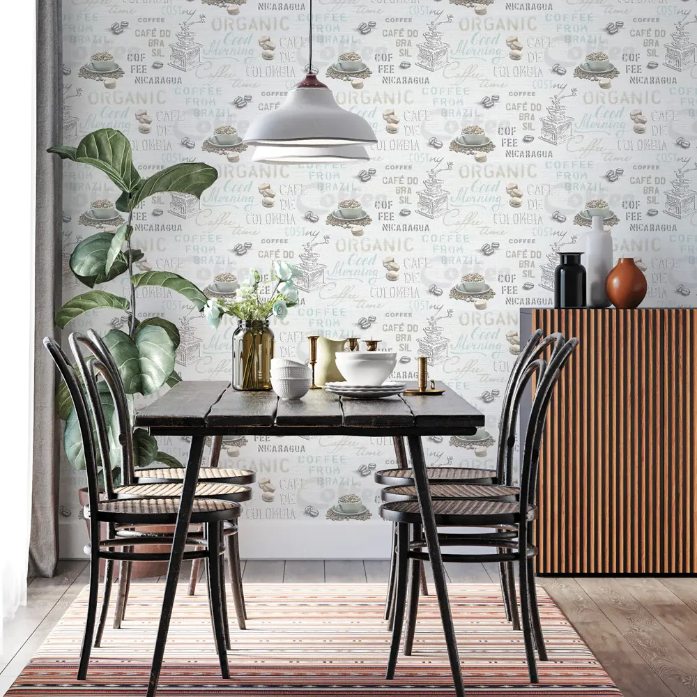 Santreyd Флизелиновые обои Белый кофе - элегантная классика для вашего интерьера 82832922 STLM-0036646 - Вид №3