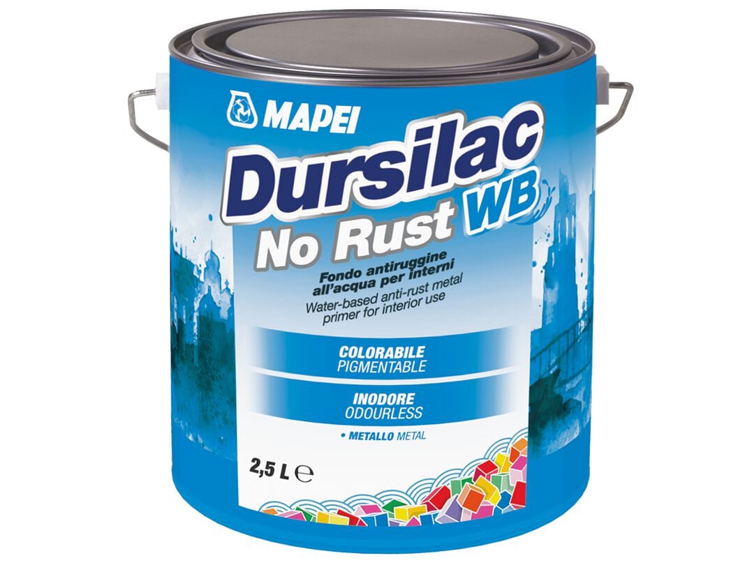 Антикоррозийное дно для внутренней воды MAPEI DURSILAC NO RUST WB ARCH-00048641 - Вид №1