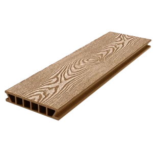 Террасная доска ДПК Holzhof Classic цвет Коричневый 3000x153x28 мм 0.459 м²