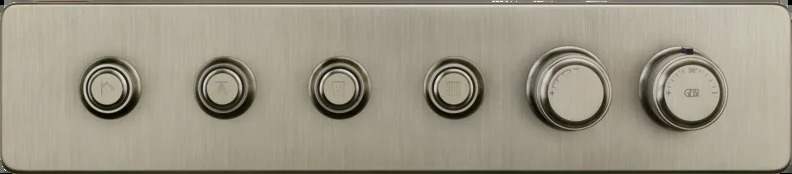 Смеситель для душа 65226 149 Gessi Hi-fi МАТОВЫЙ НИКЕЛЬ FINOX