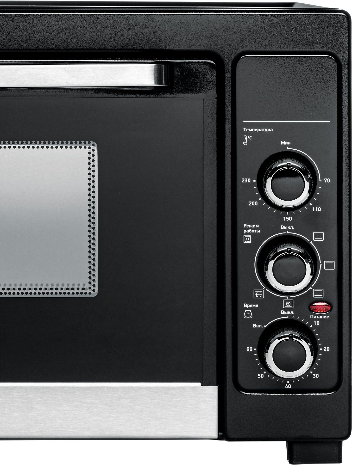 9906777 Мини-печь BBK OE4084MC черный STDN-0129725 - Вид №7