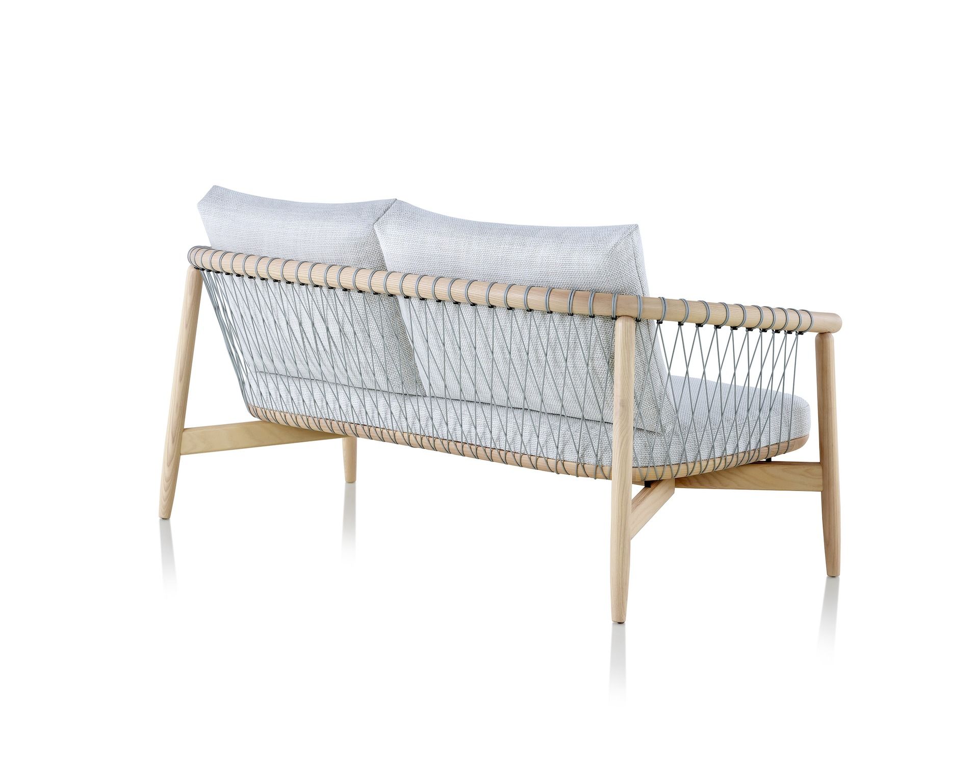 2-местный деревянный и тканевый диван Herman Miller Crosshatch ARCH-00119966 - Вид №15