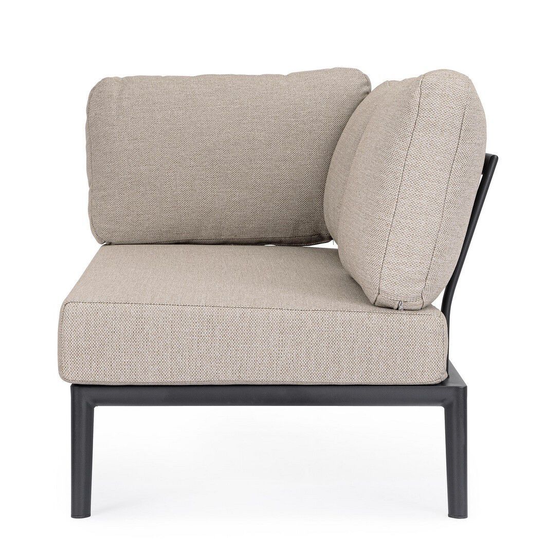 Тканевый съемный угловой садовый диван BIZZOTTO Gerald ARCH-00106543 - Вид №6