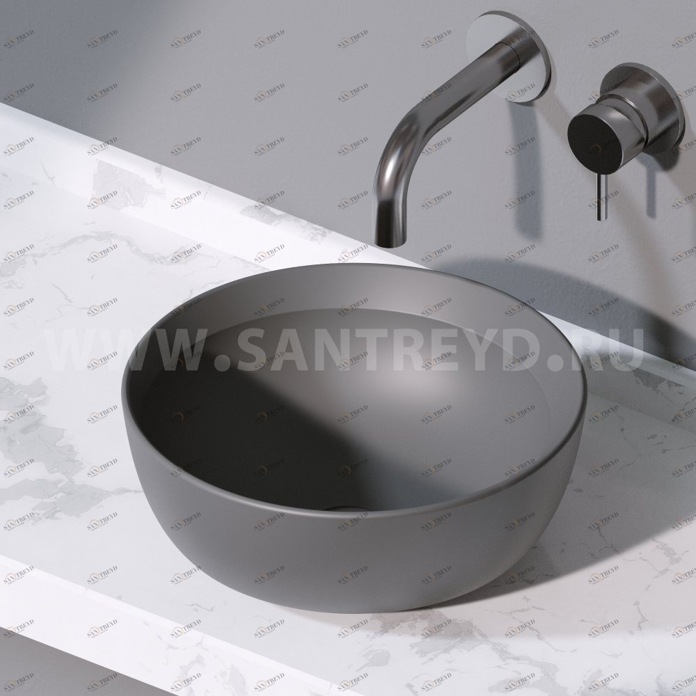 L450116 Накладная раковина на столешницу  круглая A. e T. Italia SPOT AeT ITALIA