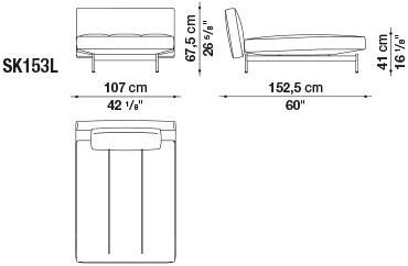 B&B Italia Модульный тканевый диван Saké sun-id-1382720 - Вид №4
