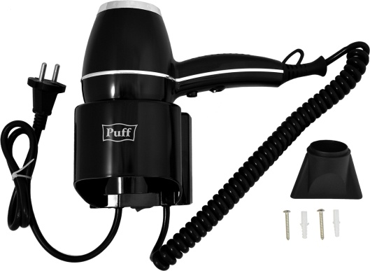 0405.012 Фен для волос 1800Bl PUFF  - Вид №8