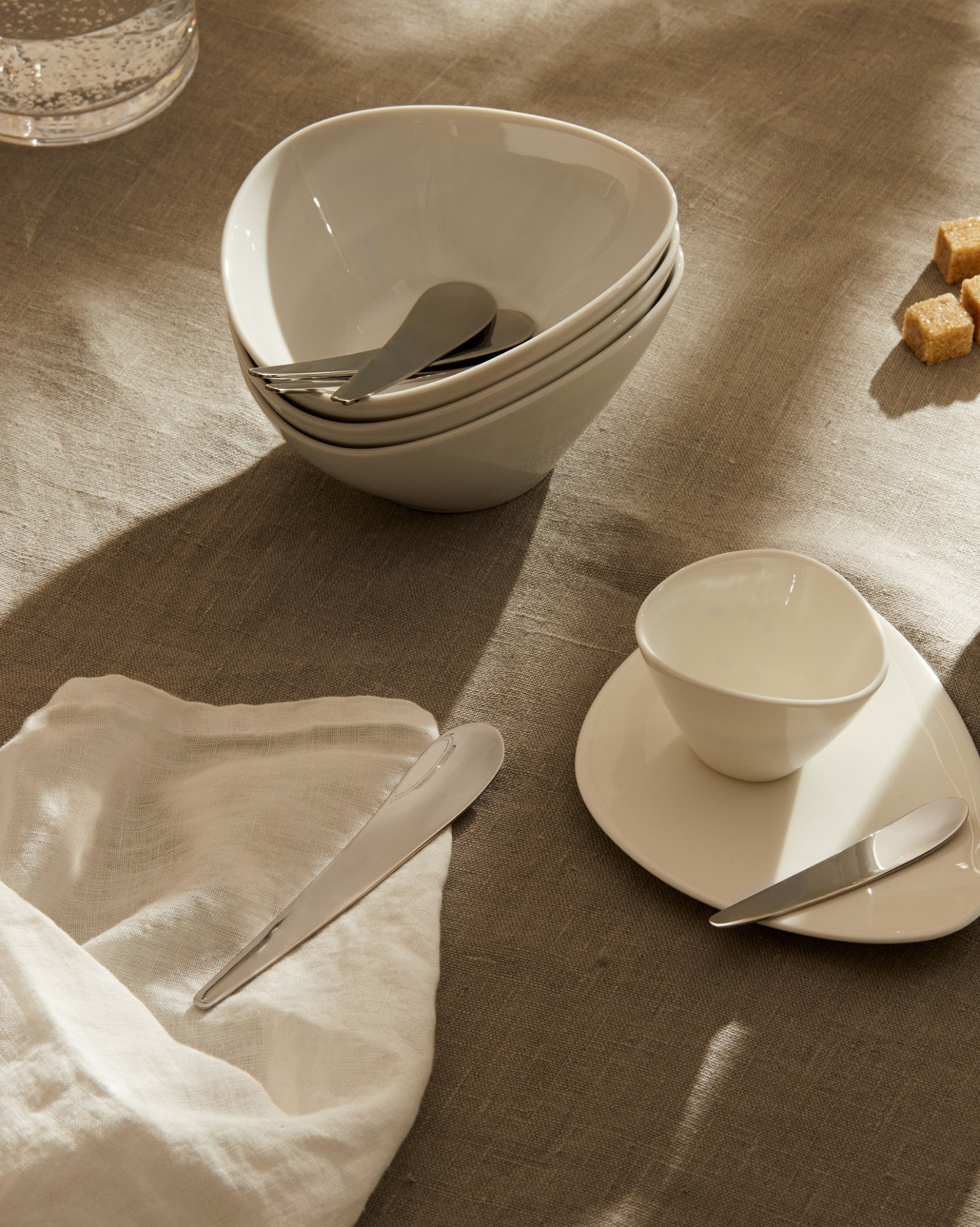 Ложка для мороженого. 6 предметов из коллекции Alessi Colombina FM06/22