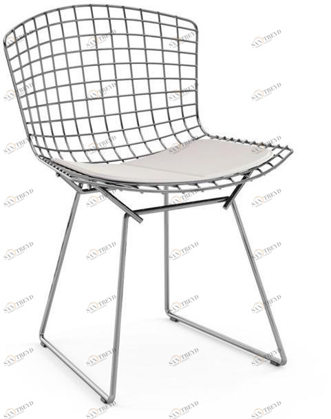 KNOLL Стул из стали со встроенной подушкой Bertoia sun-id-1403477