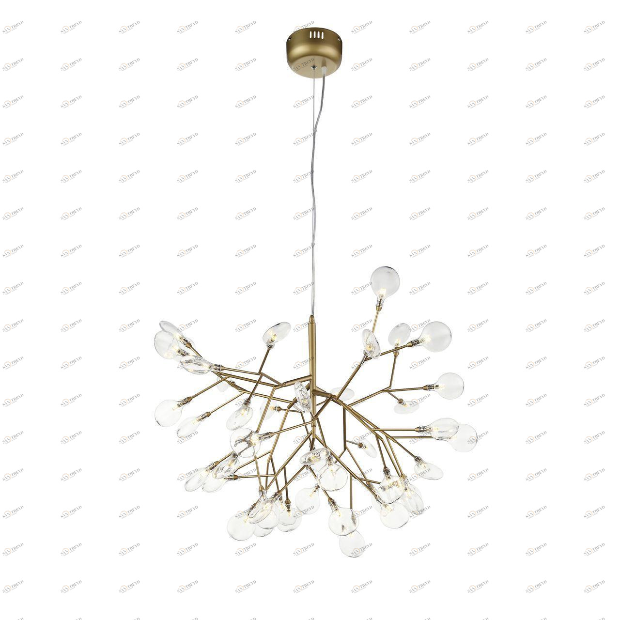 Подвесная люстра ST Luce Riccardo SL411.203.45 ST LUCE ДИЗАЙНЕРСКИЕ, RICCARDO 279783 Золотой 