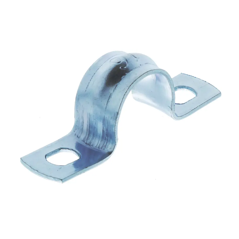 Скоба крепежная ЭКОПЛАСТ D16 мм оцинкованная для труб и кабелей (5 шт) 18176717 STLM-1115781