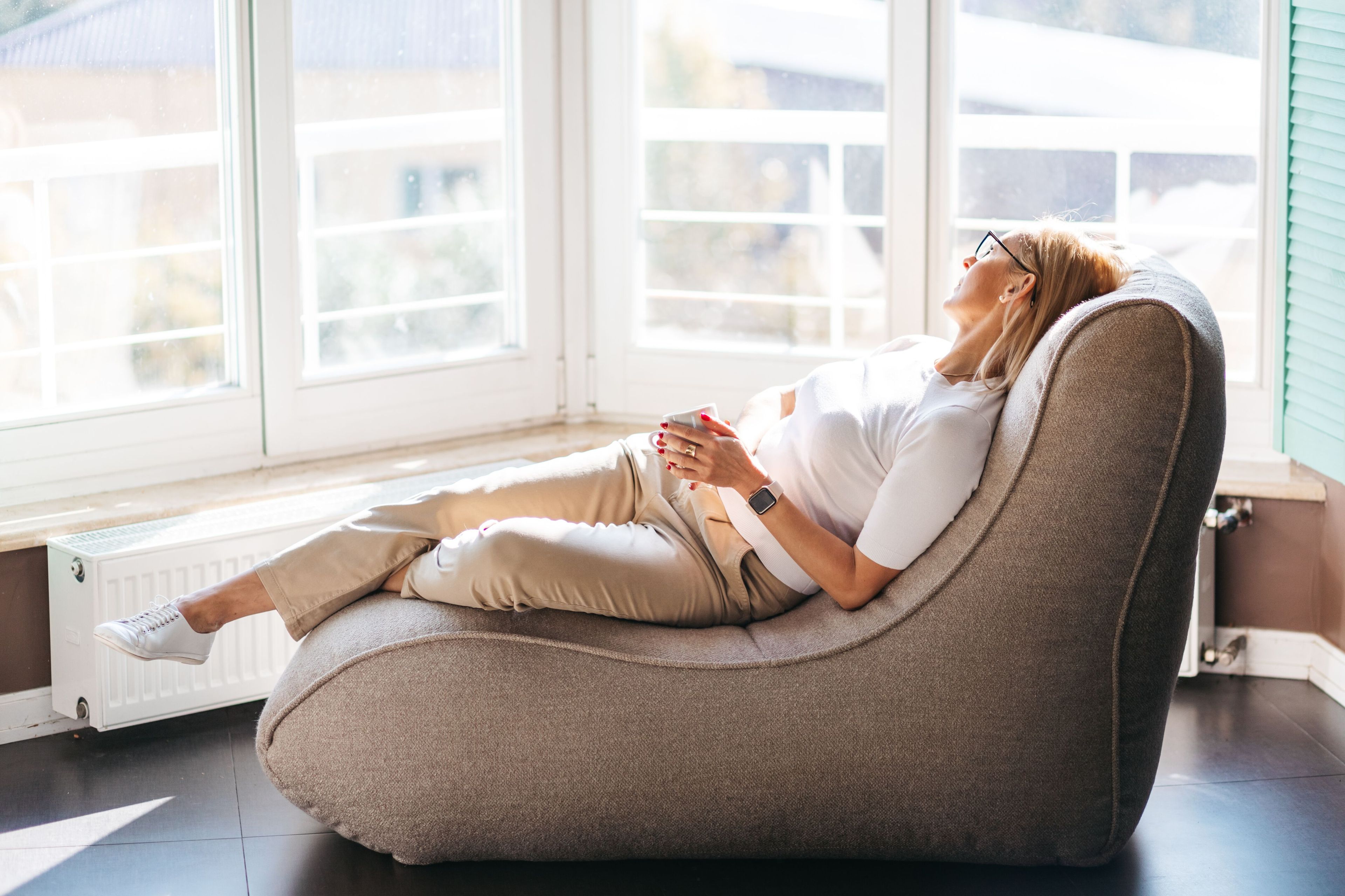 Мягкий шезлонг из ткани Joyf Beanbags ARCH-00029761 - Вид №25