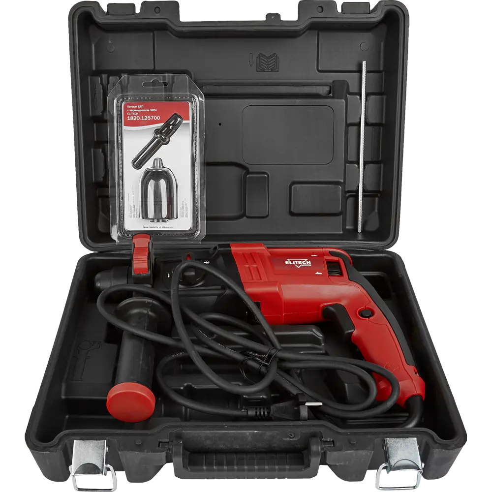 Перфоратор сетевой SDS-plus Elitech П0724РЭМ, 750 Вт, 2.3 Дж 85560634 STLM-2190093  - Вид №5