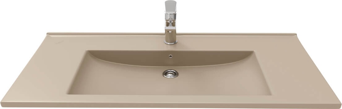 Умывальник Water 45x100 см - Cappucino Mat / SU100.F0000 Su Creavit - Вид №1