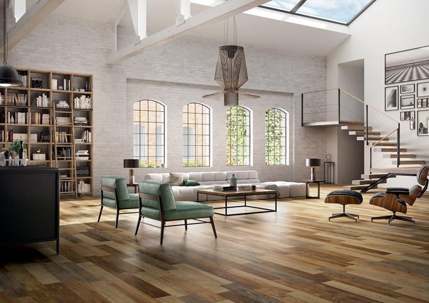 Marca Corona Настенная / напольная плитка из керамогранита под дерево Restyle sun-id-1383491 - Вид №4