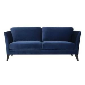 Диван Koriander, трехместный, темно-синий