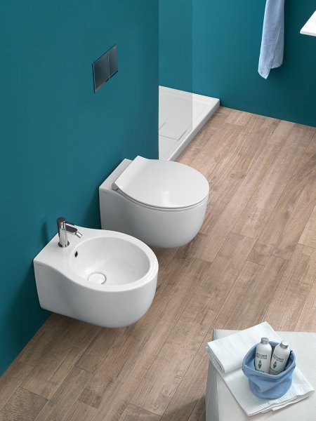 Y1BP01 Le Fiabe 50 подвесное биде на одно отверстие Hatria 