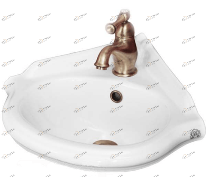 ML.IMP-25.358.bi Подвесная раковина настенная круглая Migliore  белая 