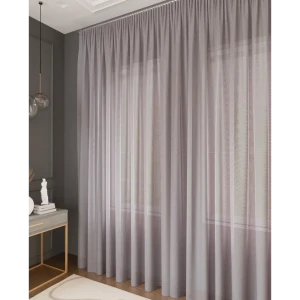 MIAMOZA Тюль Елочка - розовая сетка для уютного интерьера 89398904