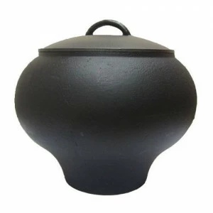 Горшок чугунный БЛМЗ 4,0 л-КАлД с крышкой