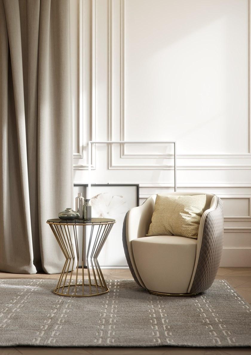 Capital Collection Кресло с обивкой из ткани с подлокотниками sun-id-1398447 - Вид №3