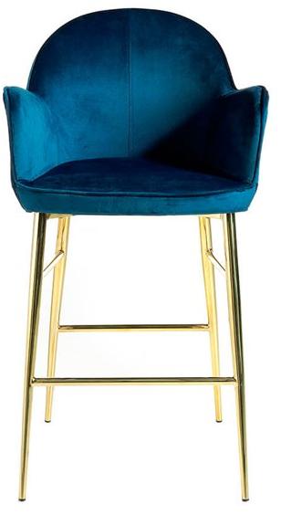 Angel Cerdá Бархатный барный стул с подлокотниками New chair 4084 a175 Angel Cerda - Вид №3