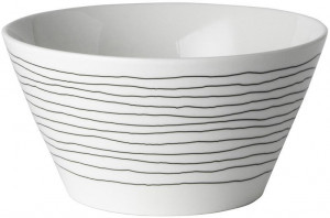 Пиала DUTCH ROSE Черная волна, 14 см