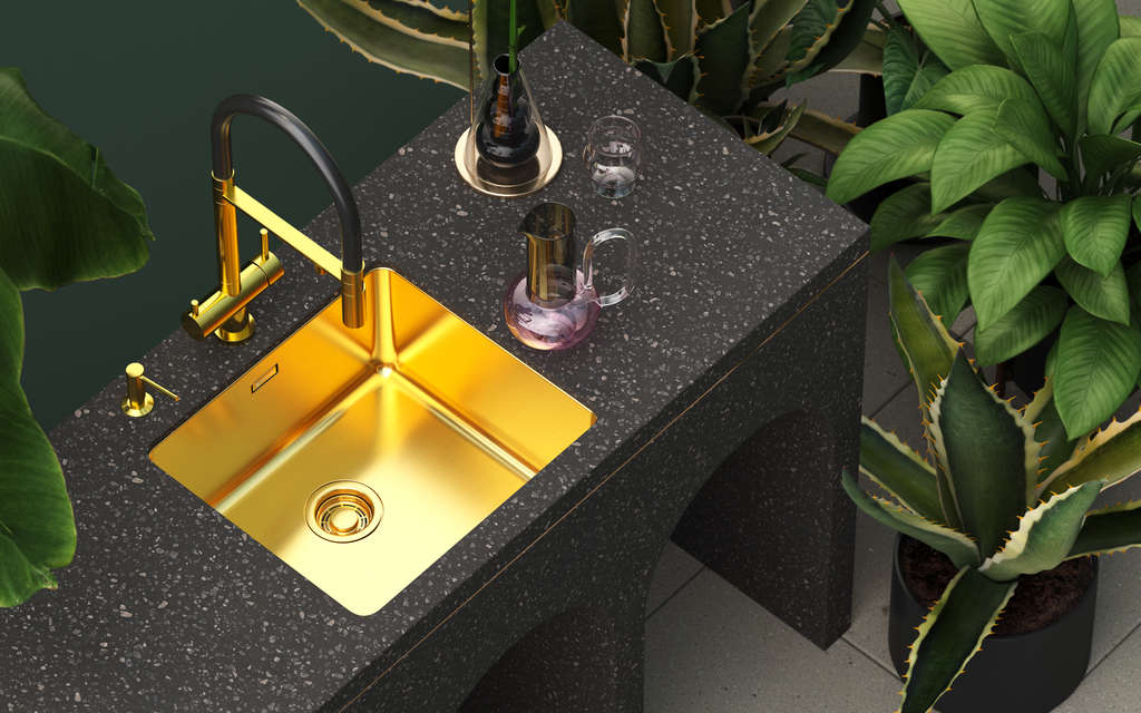 Кухонная мойка Tadzava 49-U/I GM OMOIKIRI 4993076 - Вид №1