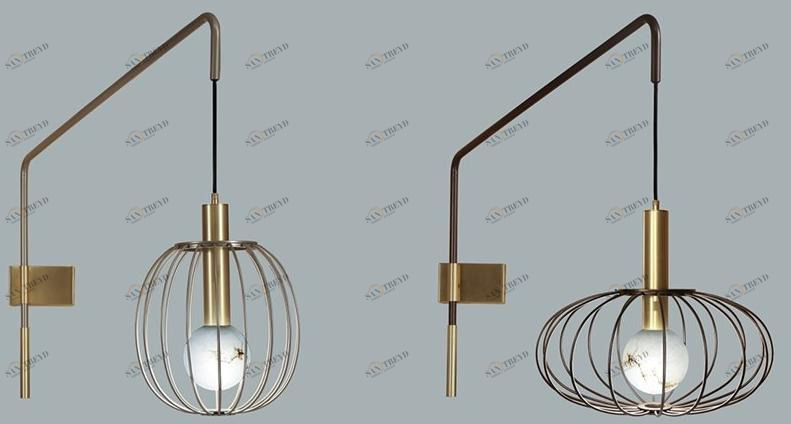 Borzalino Настенный светильник из металла Lira sun-id-1423289