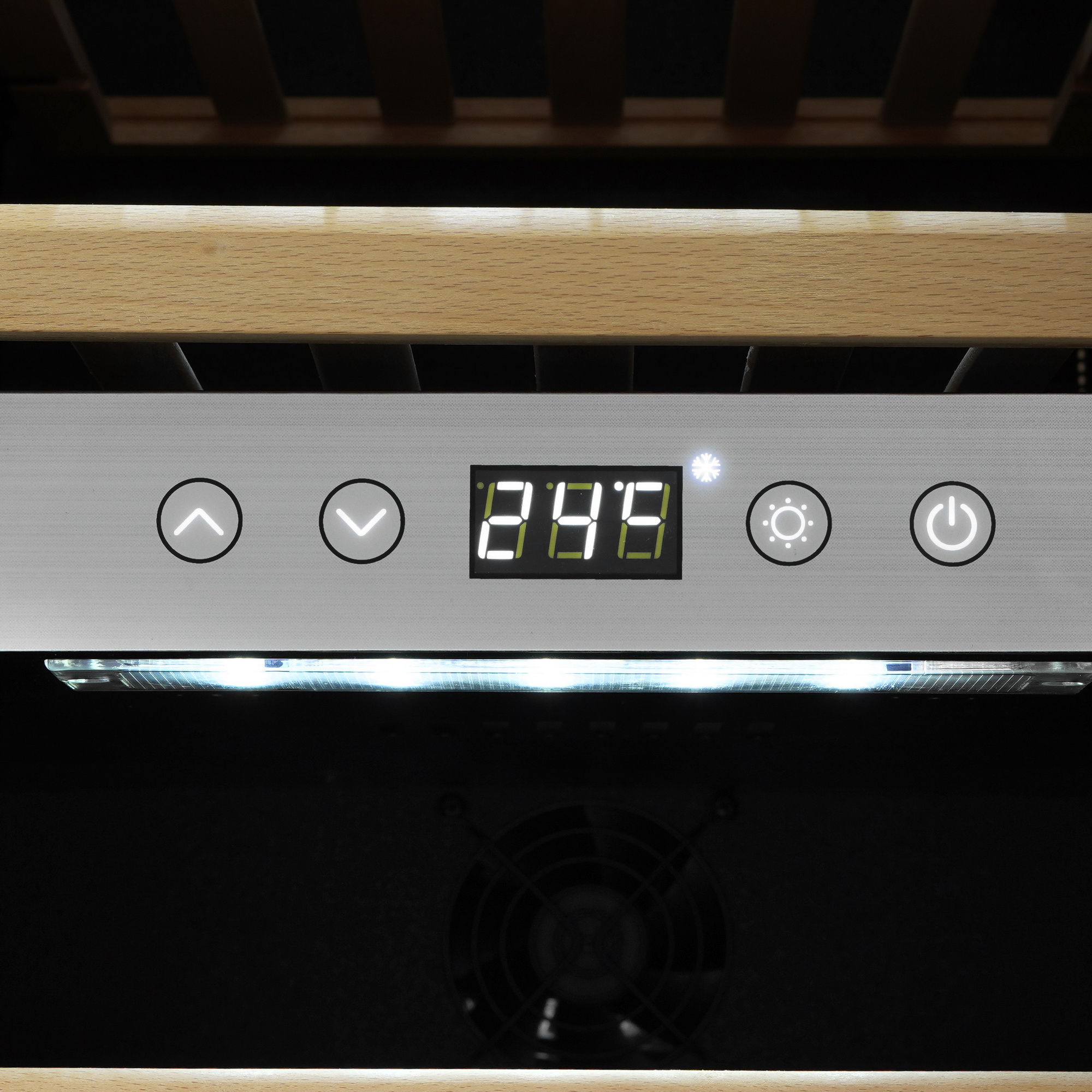 9006984 Винный шкаф CASO WineGourmet 38 серебристый STDN-0116233 - Вид №4