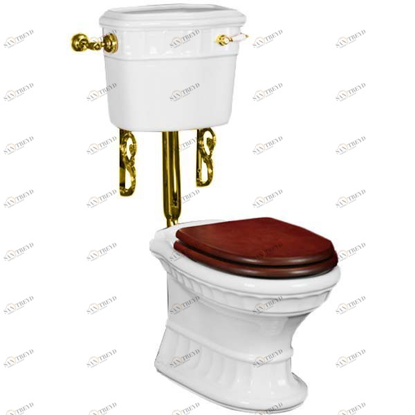 ML.GNT-25.811.BI/ML.GNT-25.838.BI/ML.MEC-29.138.DO Компакт унитаз с бачком Белый Migliore  Италия 