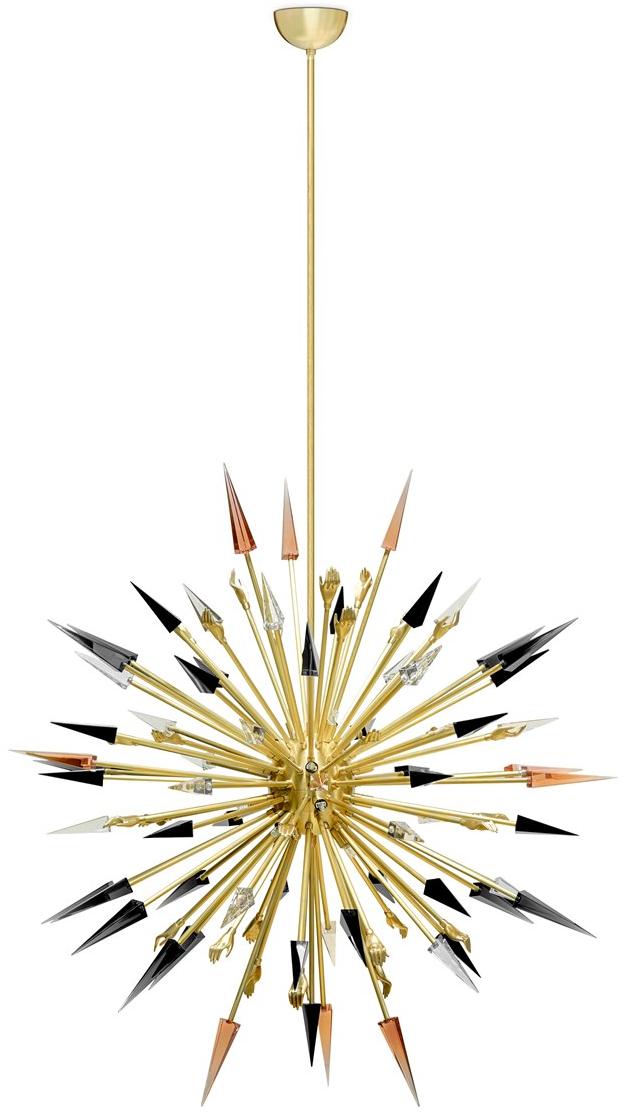 KOKET Подвесной светильник прямого и отраженного света из латуни sun-id-1372600 - Вид №1