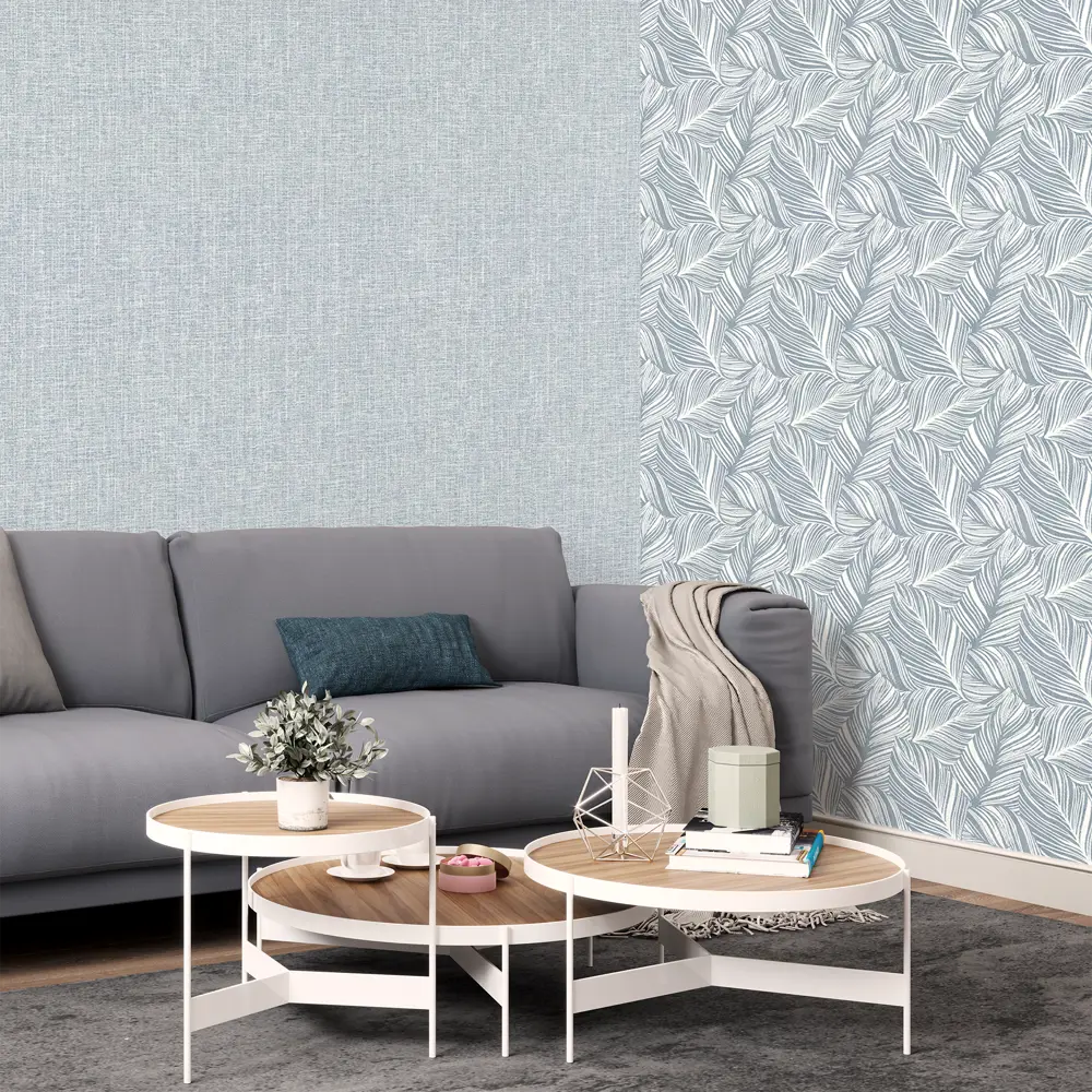 Обои флизелиновые Palitra Home Tilia синие 1.06 м HC31188-41 STLM-2128684 - Вид №3