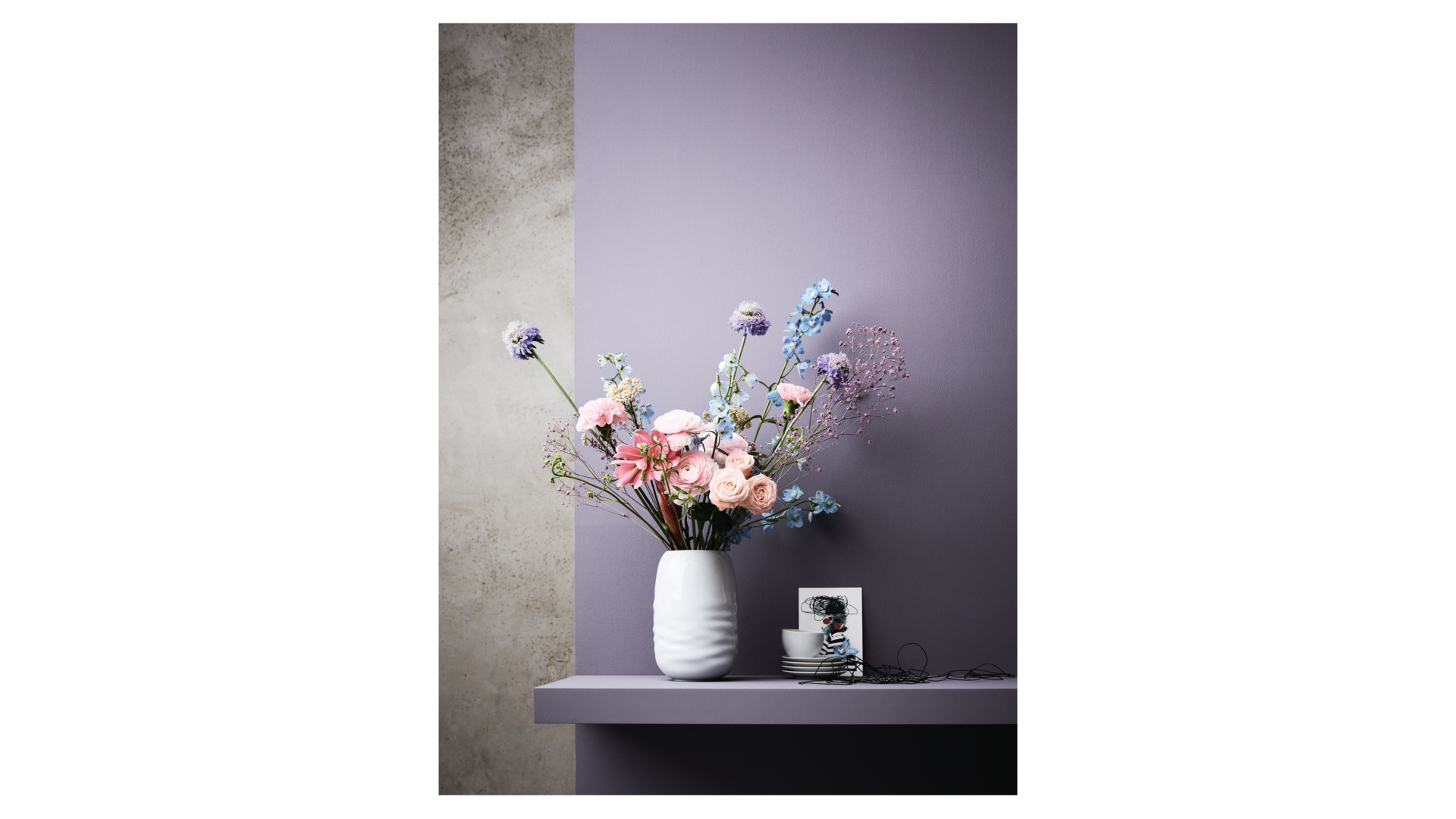 10654618 Rosenthal Ваза Rosenthal Вода 20см, фарфор, белая Фарфор  - Вид №1