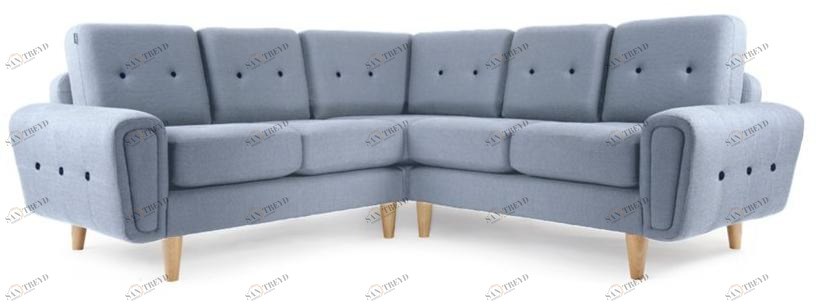 Deadgood 4-местный угловой диван из тафтинга Harvey sun-id-1439044